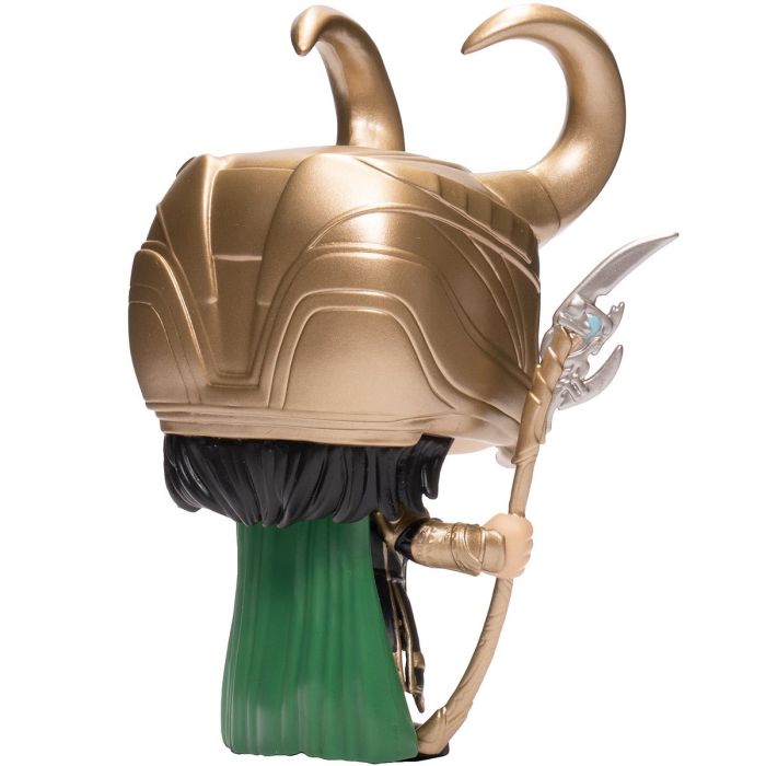 Funko Pop! Avengers: Loki with Scepter (GITD) Entertainment Earth Exclusive (Box Damage)