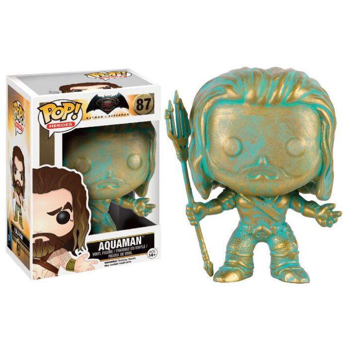 Pop! DC: Batman vs Superman - Aquaman Bronzed Patina