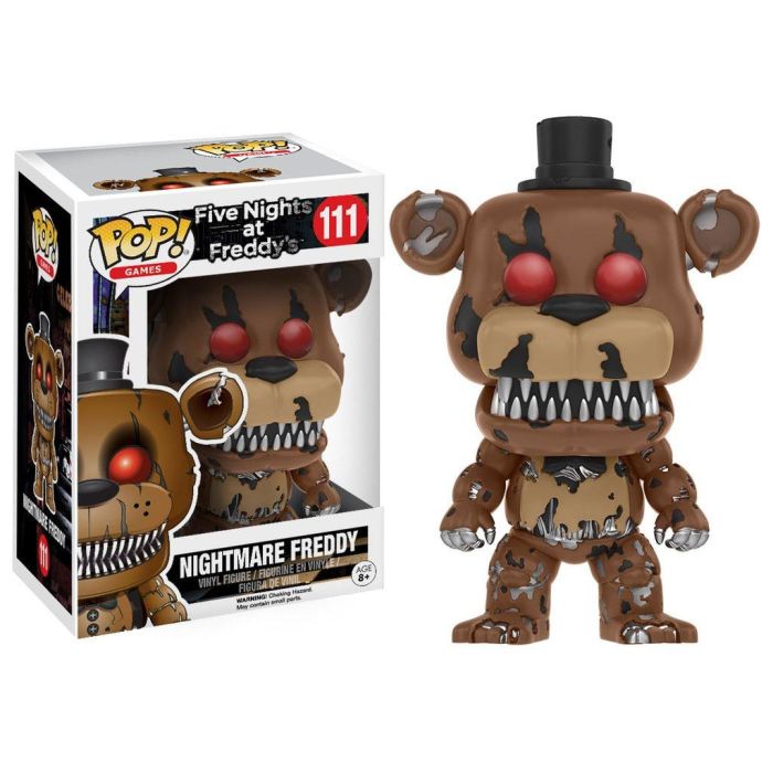 Five Nights at Freddy's POP! Games Vinyl Figure Nightmare Freddy 9 cm