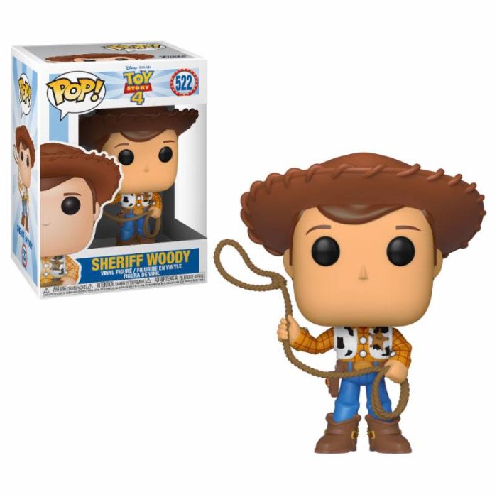 Toy Story 4 POP! Disney Vinyl Figure Woody 9 cm