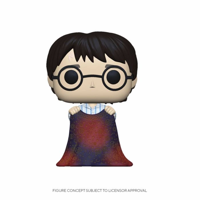 Harry Potter POP! Movies Vinyl Figure Harry w/Invisibility Cloak 9 cm