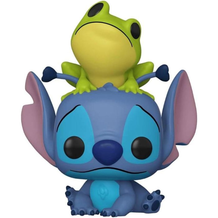 Lilo & Stitch POP! Vinyl Figure Stitch w/Frog 9 cm 