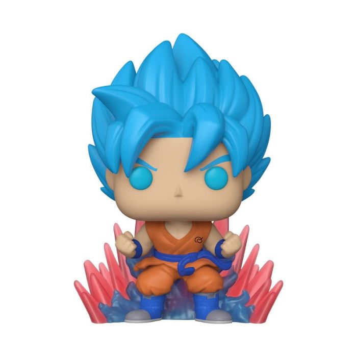 Dragon Ball Super POP! Animation Vinyl Figure SSGSS Goku (Kaio-Ken Times Twenty)(GW) 9 cm