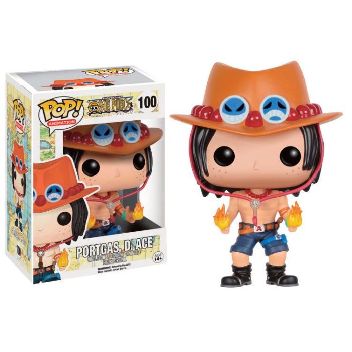 One Piece POP! Television Vinyl Figure Portgas D. Ace 9 cm