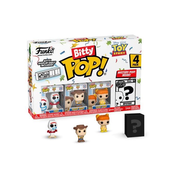 Toy Story Bitty POP! Vinyl Figure 4-Pack Forky 2,5 cm