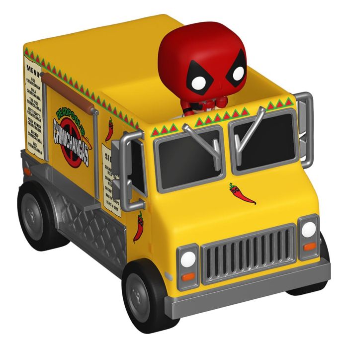 Marvel POP! Rides Vinyl Figure Deadpool w/Chimichanga Truck 2,5 cm 