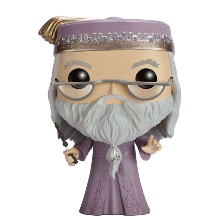 Harry Potter POP! Movies Vinyl Figure Dumbledore with Wand 9 cm