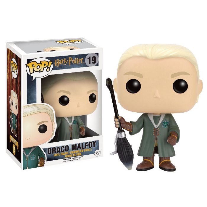 Pop! Movies: Harry Potter - Draco Malfoy Quidditch Limited Edition