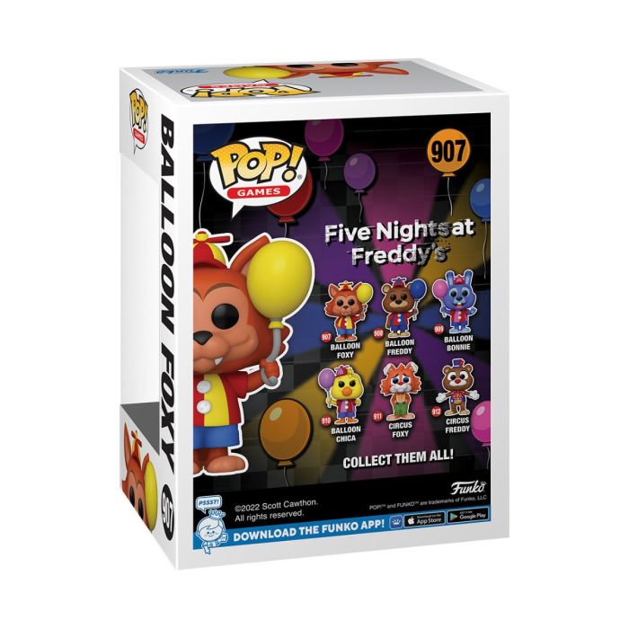 Balloon Foxy - Funko Pop! - Five Nights at Freddy's Security Breach