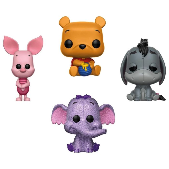 Pooh, Piglet, Eeyore, Heffalump - Funko Pop! Disney - 4-pack